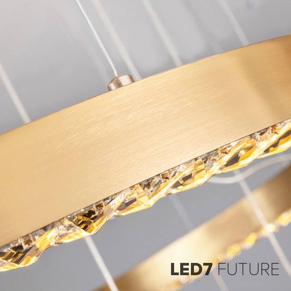 Loft Industry Modern - Rings Chandelier